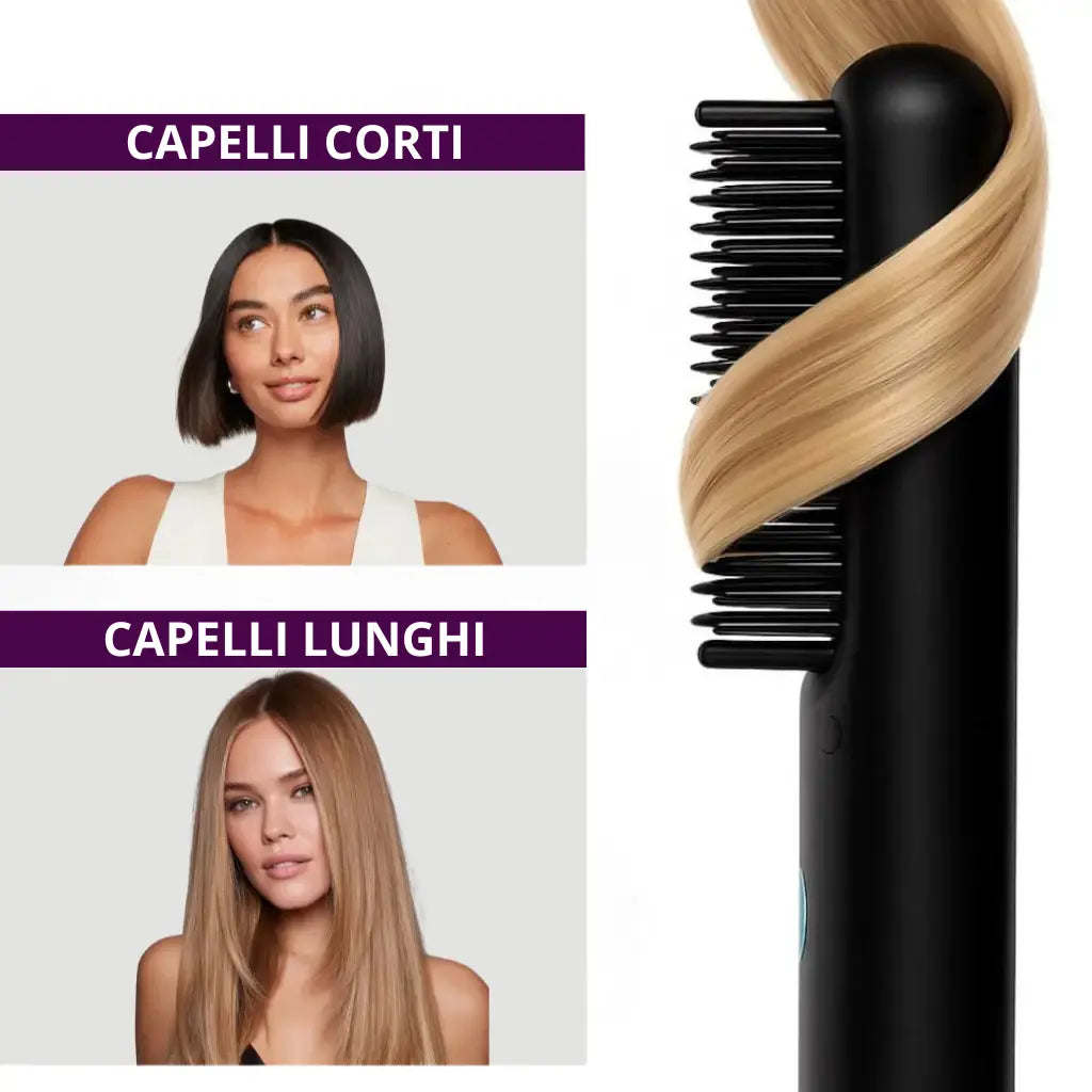 Limpìda Pro - Spazzola Lisciante Portatile